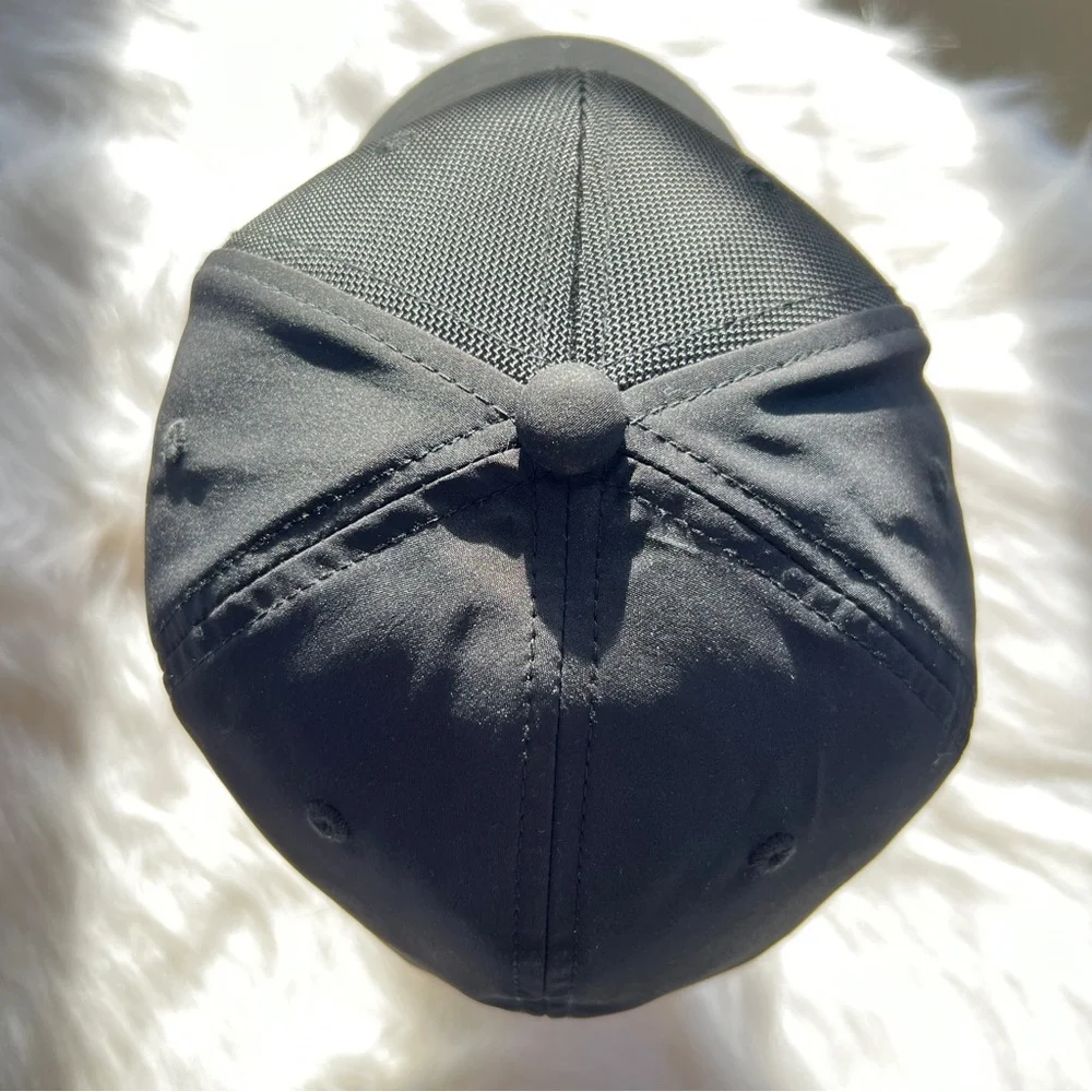 BMW Limited Edition M Racing Metallic Black Silver Logo Ball Cap Flexfit Hat NEW - Picture 16 of 16